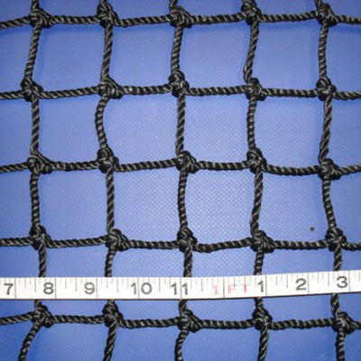 Bird Netting High Tensile Black 3/4" Mesh 25' x 25' - BIRD CONTROL - FLOCK FREE