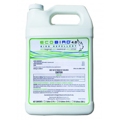 ECObird 4.0 Gallon - BIRD CONTROL - FLOCK FREE