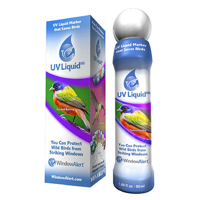 WindowAlert UV Liquid 1.5oz Bottle - BIRD CONTROL - FLOCK FREE