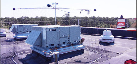 Prevent Bird Droppings and Damage on Roof Top Air Conditioners