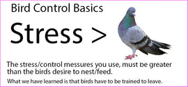 Think of Controlling Birds as a Control Service vs. One Time Event to Increase Succes