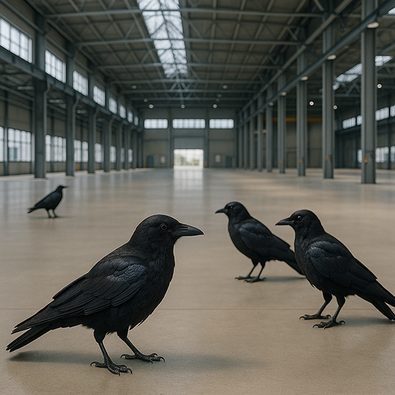 How Do You Get Birds Out of a Building 