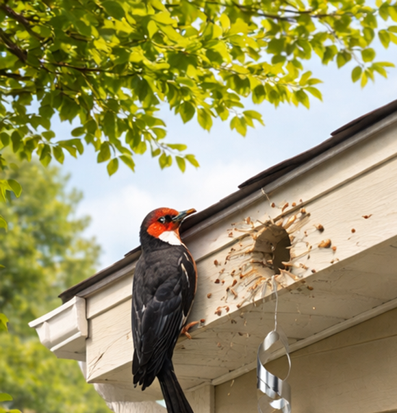 How to Stop Woodpeckers from Damaging Your House