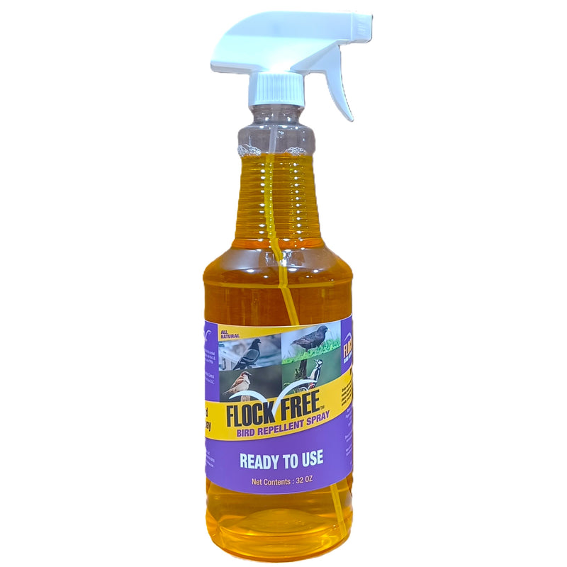Flock Free Bird Repellent Spray - Ready-to-use Bird Deterrent
