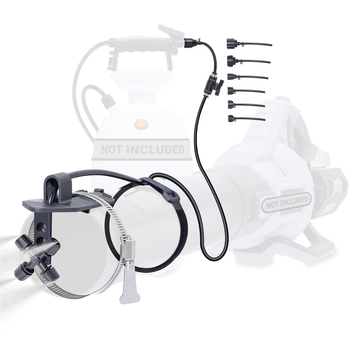Bird Mist Machine MIST-PRO System - Turns Any Leaf Blower Into a Mist Blower – Flock Free ...
