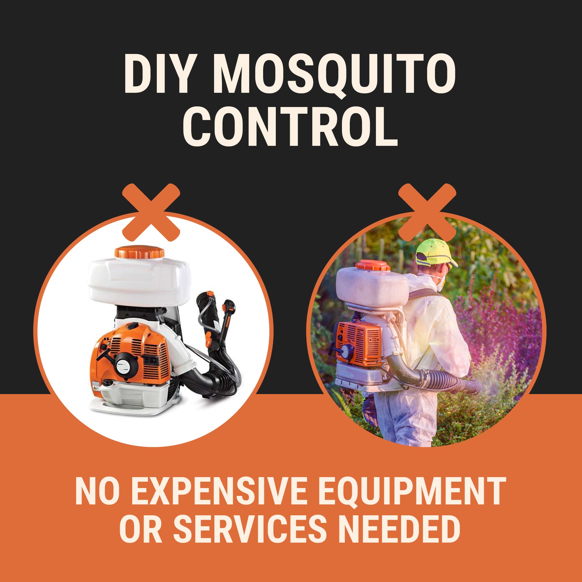 Bird Mist Machine MIST-PRO System - Turns Any Leaf Blower Into a Mist Blower – Flock Free ...