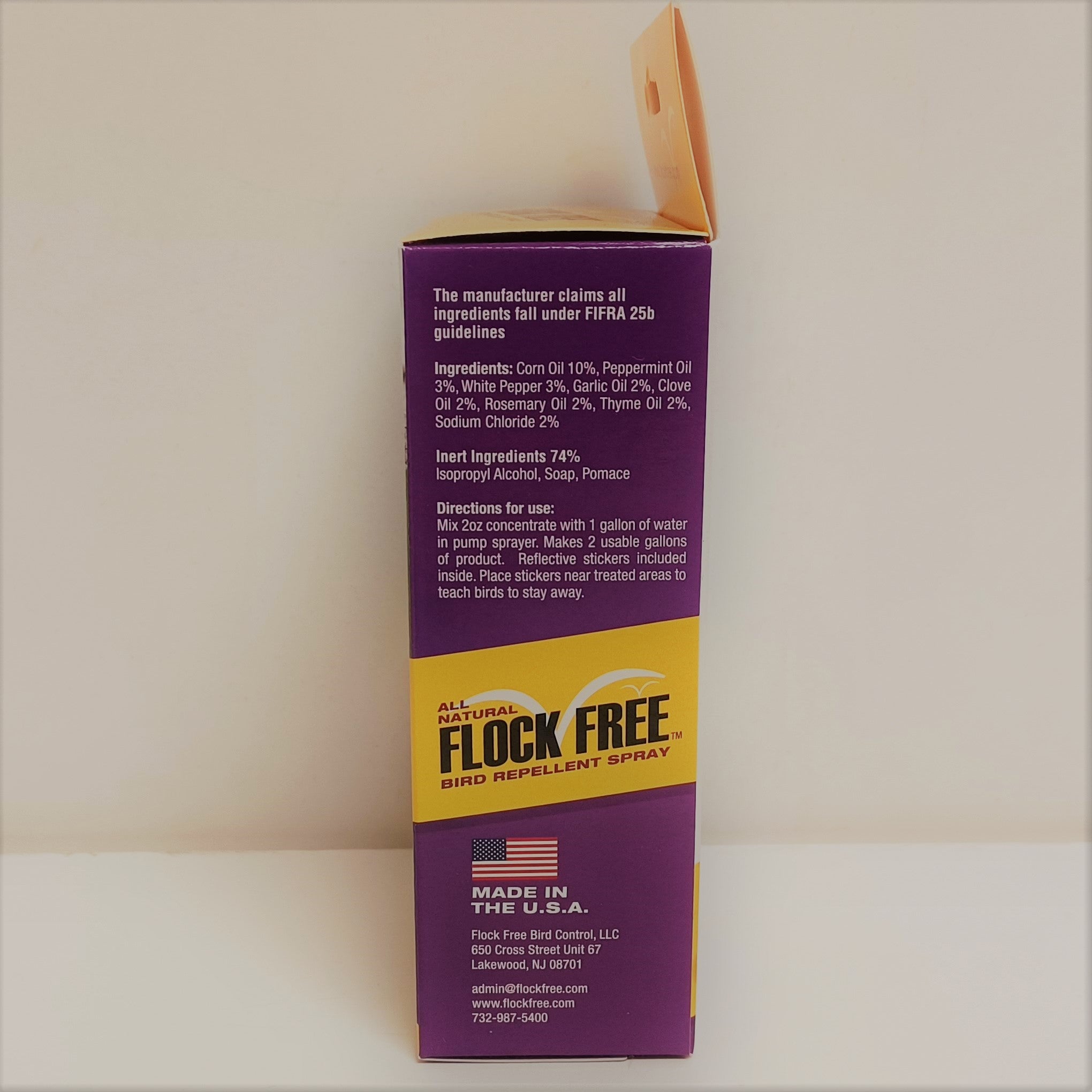 Flock Off UV Paint Clear 4 Ounce Dauber for Bird Control – Flock Free Bird  Control Systems and Services LLC