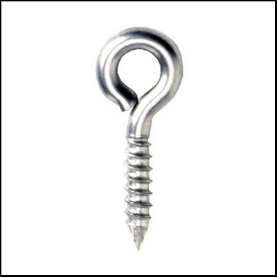 Bird Netting Large Stainless Steel Eye Screw Pack of 10 from Flock Free –  Flock Free Bird Control Systems and Services LLC