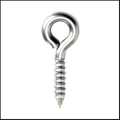Bird Netting Small Stainless Steel Eye Screw Pack of 25